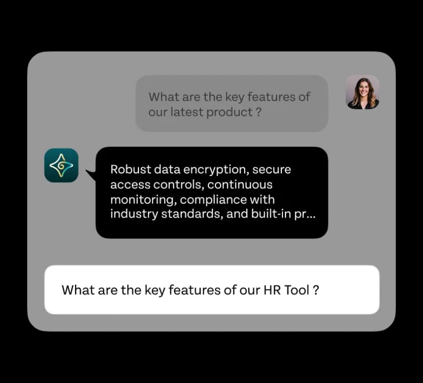 Stop searching. Start answering.